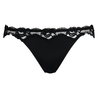 String Secret Lace, Zwart