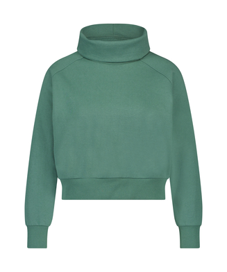 Sweater Funnel Neck, Groen