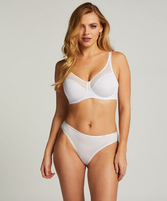 Niet-voorgevormde minimizer beugel bh Nina, Wit