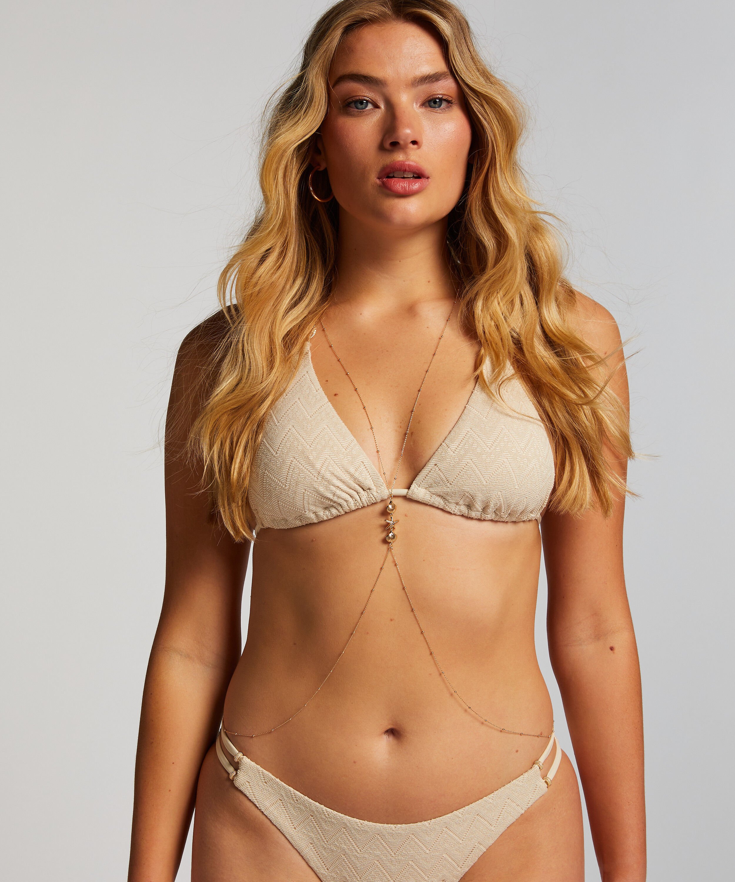 Body chain harnas, Geel Body chain harnas, Geel