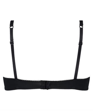 Voorgevormde beugel bh Secret lace, Zwart