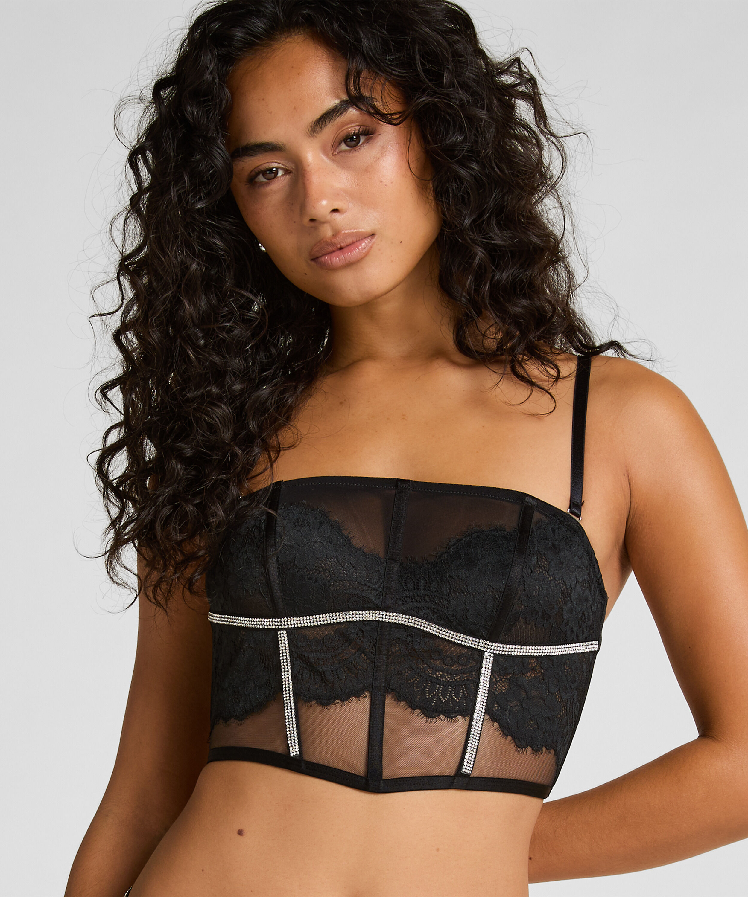 Bustier Odette, Zwart