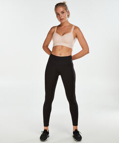HKMX High waisted sport legging mesh level 2, Zwart