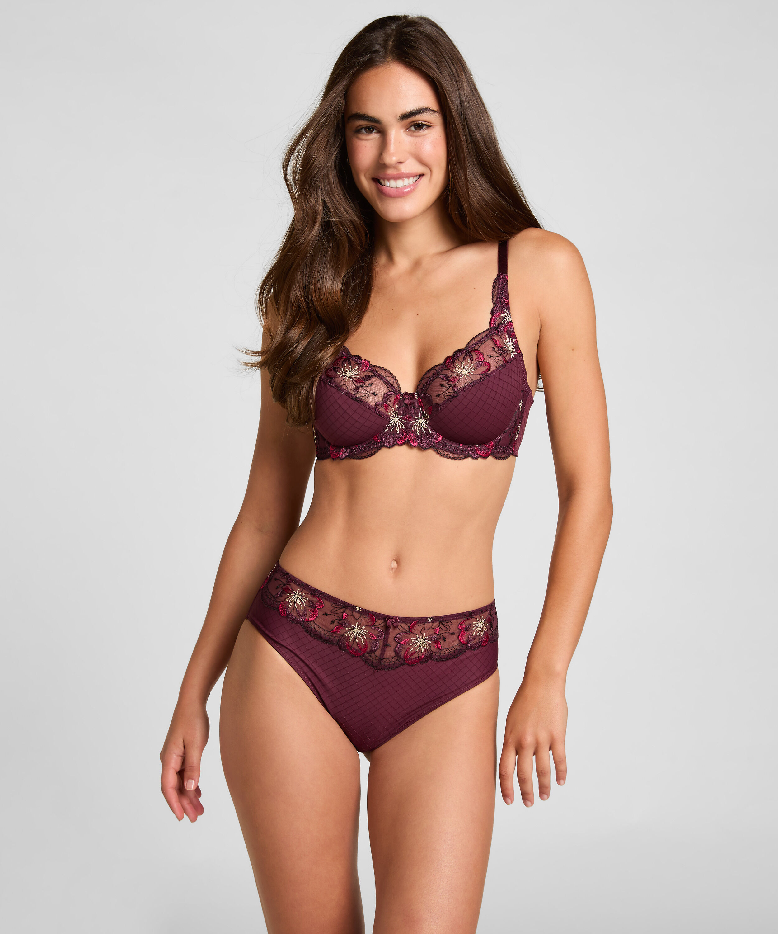 Slip met Hoge Taille Helena, Paars