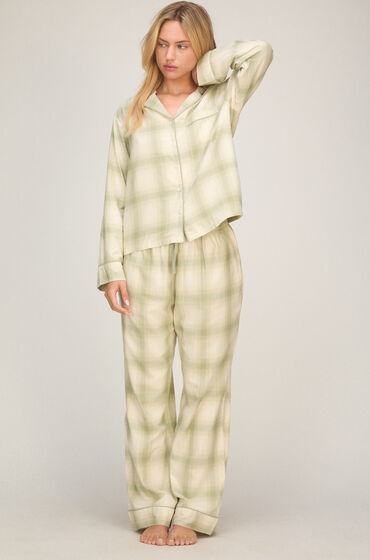 Hunkemöller Petite Broek Woven Groen