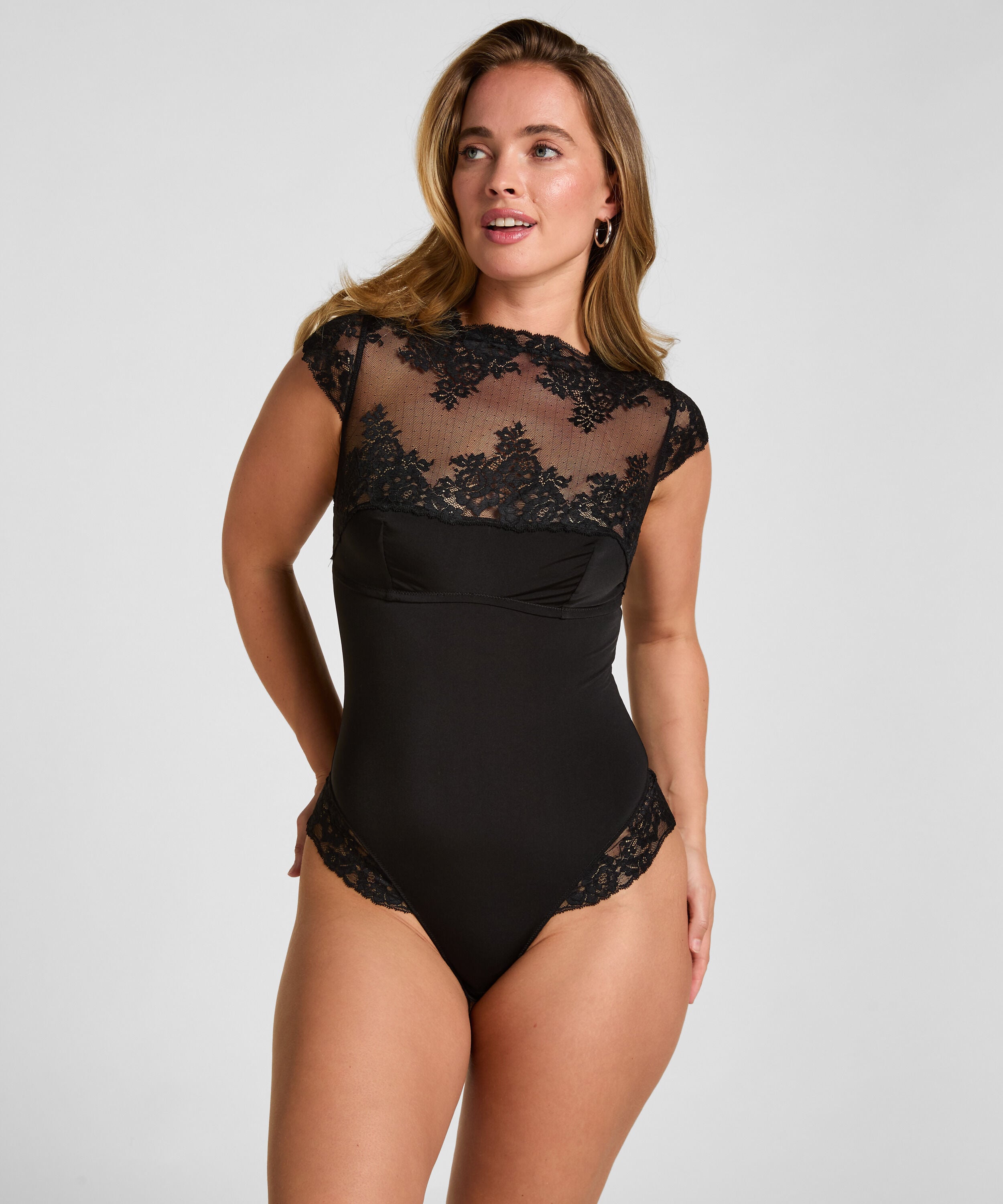Body Rosie, Zwart Body Rosie, Zwart
