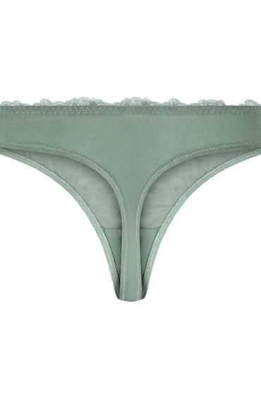 Hunkemöller String Marine Groen