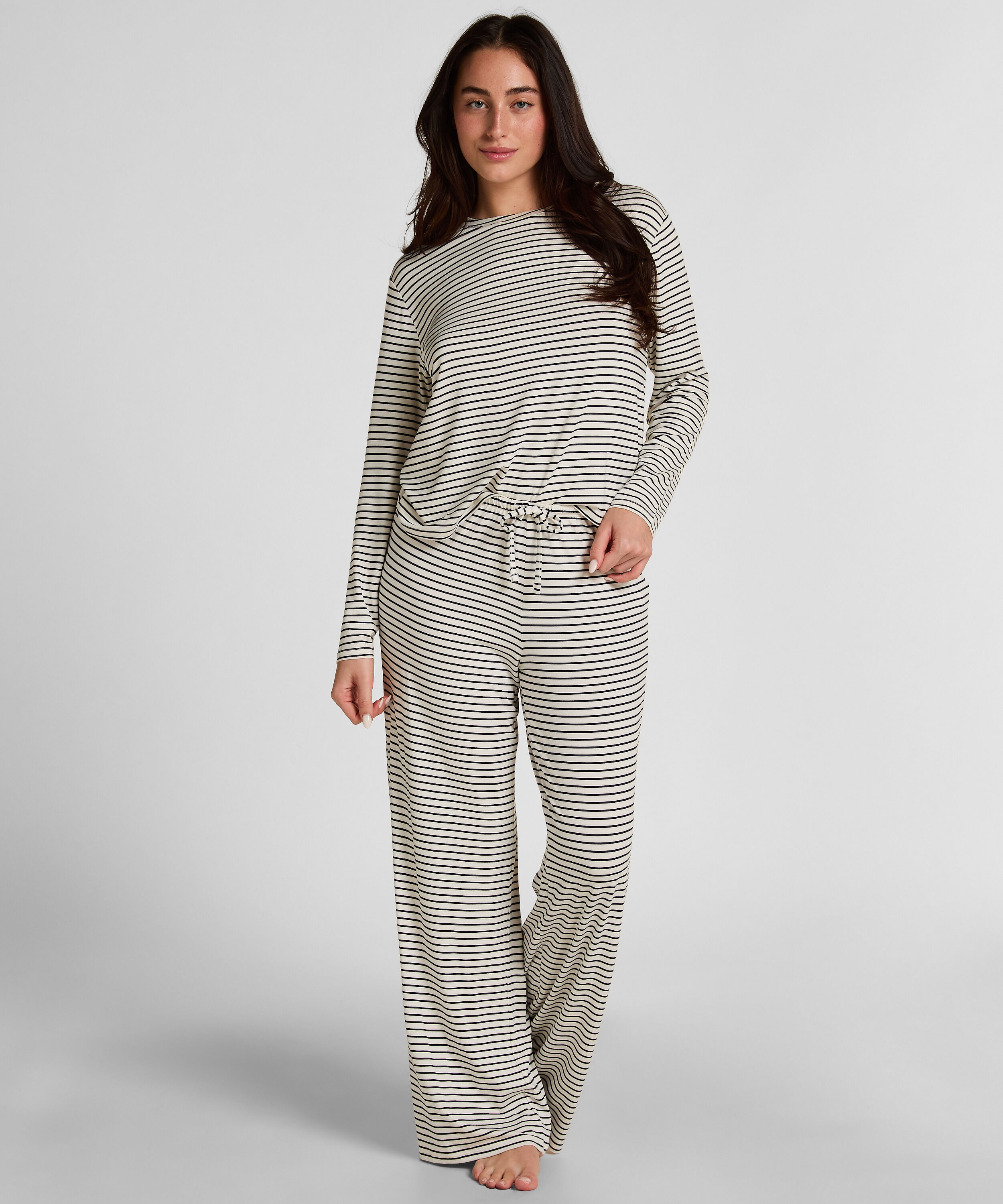 Jersey Pyjama Broek, Blauw