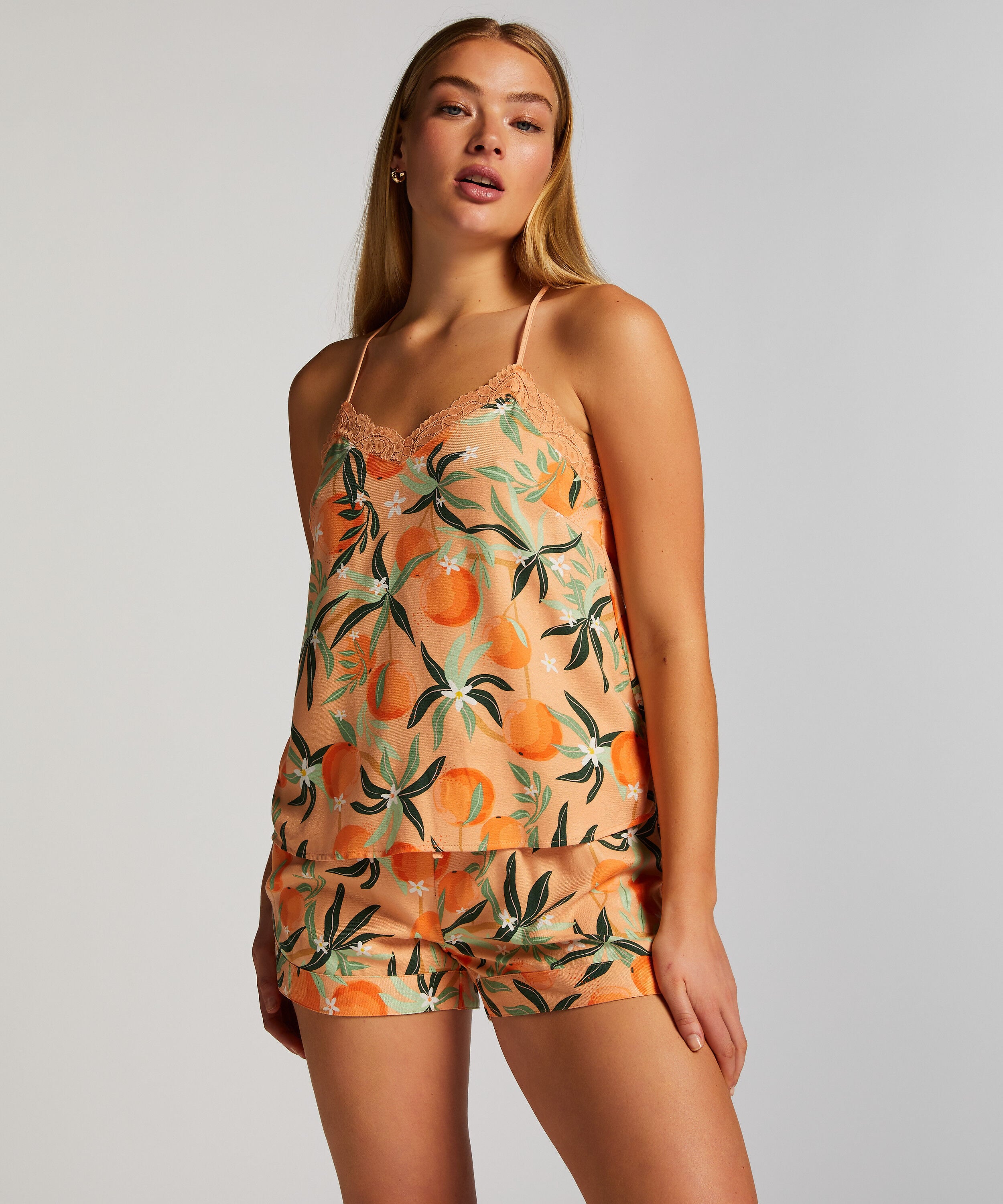 Pyjama shorts, Roze