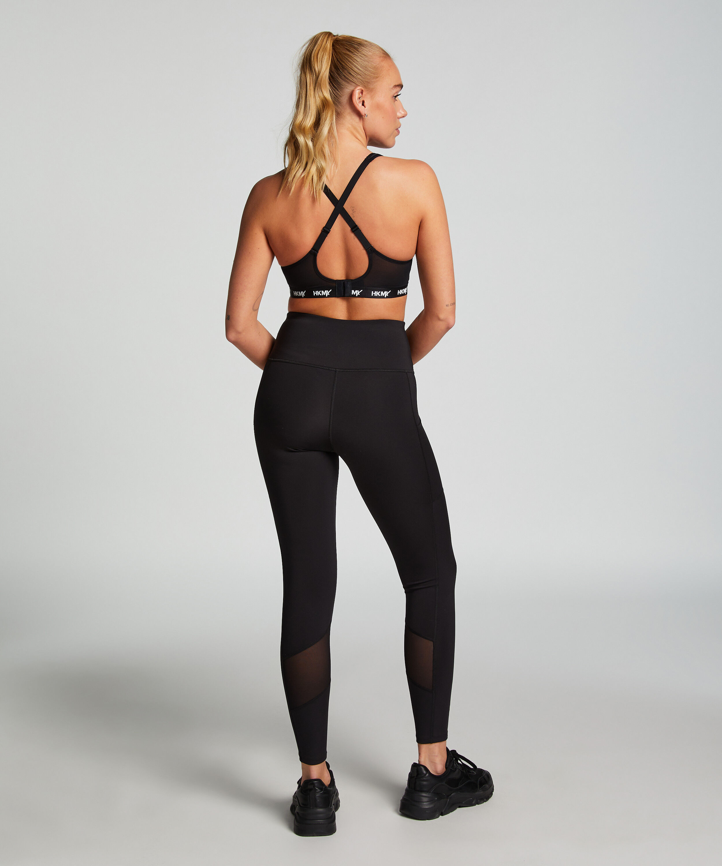 Hunkemöller Sport-BH The All Star Level 2 – Black, 70C, Für Mittlere Belastung