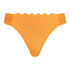 Bikinibroekje Scallop Lurex, Oranje
