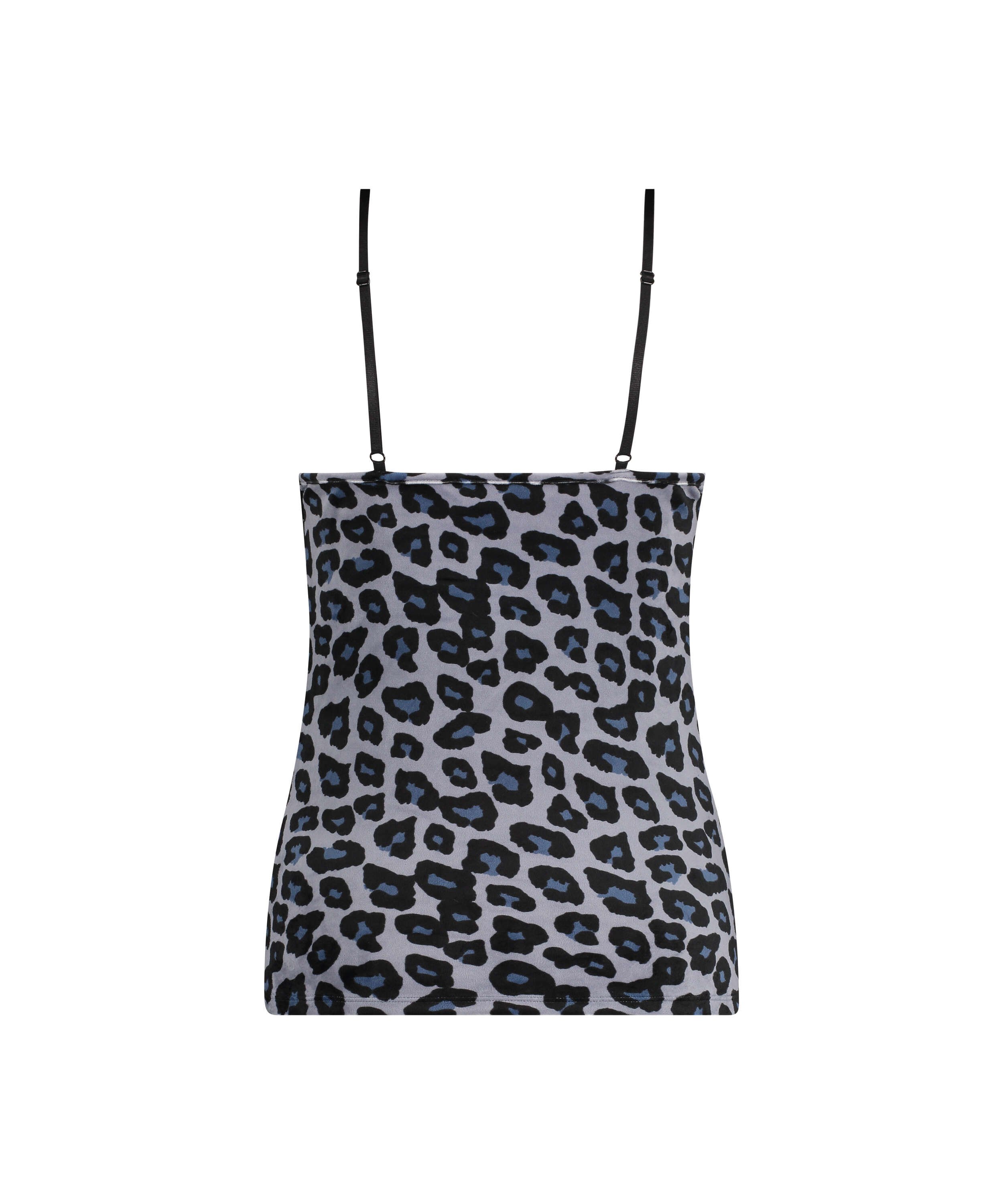 Cami Velours Lace, Grijs, main