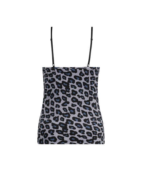 Cami Velours Lace, Grijs