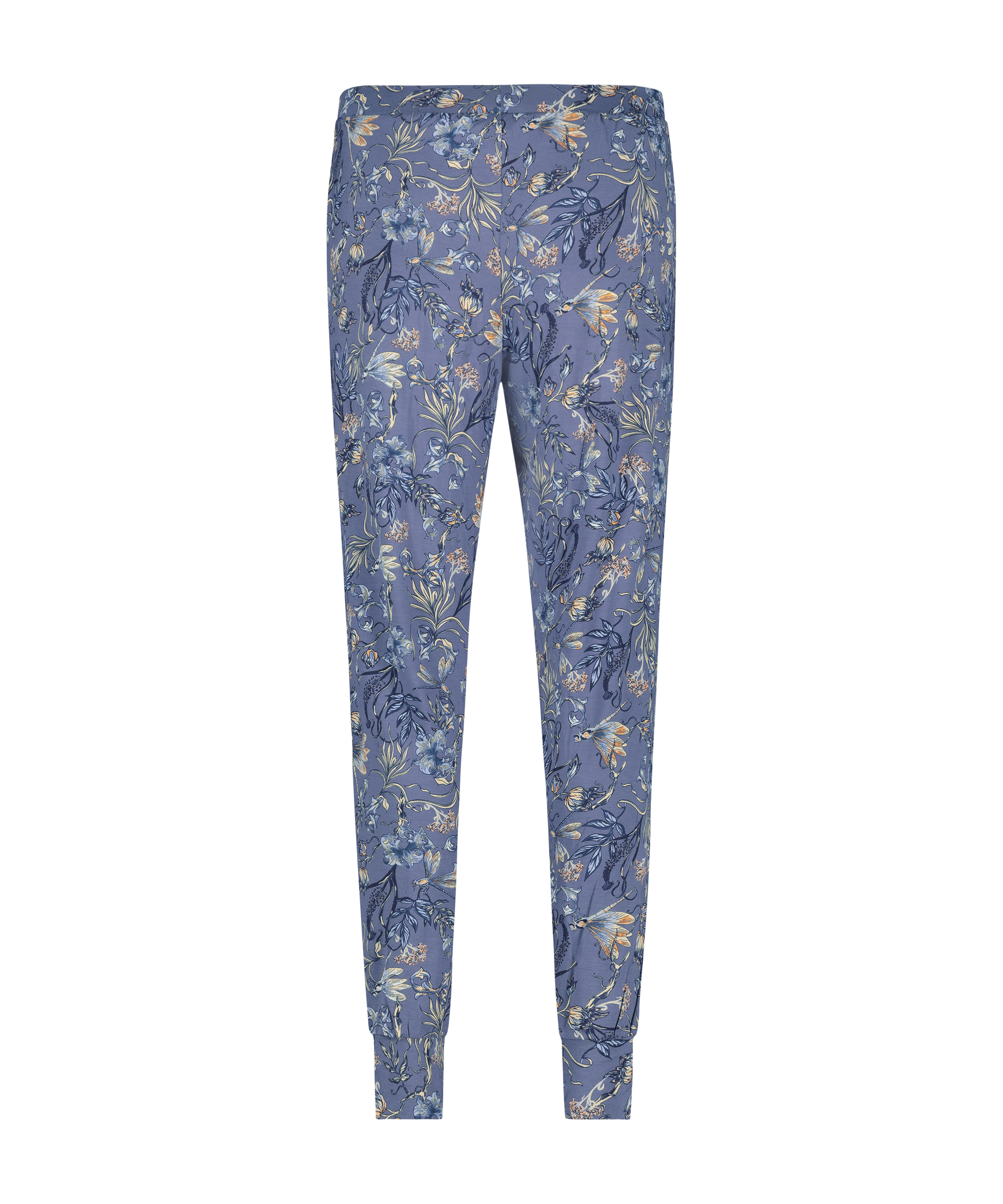 Tall pyjamabroek Ditzy Floral, Blauw, main
