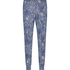 Tall pyjamabroek Ditzy Floral, Blauw