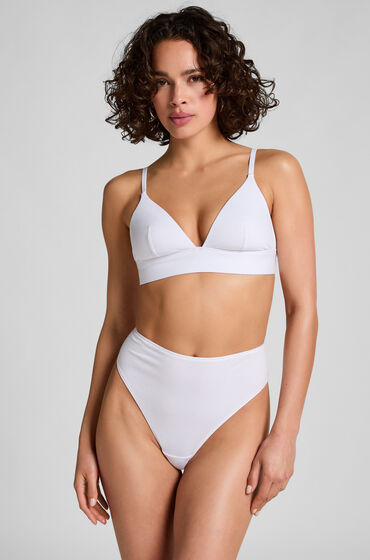 Hunkemöller Katoenen string Wit