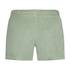 Shorts Velours Pocket, Groen