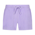 Shorts Velours Pocket, Paars