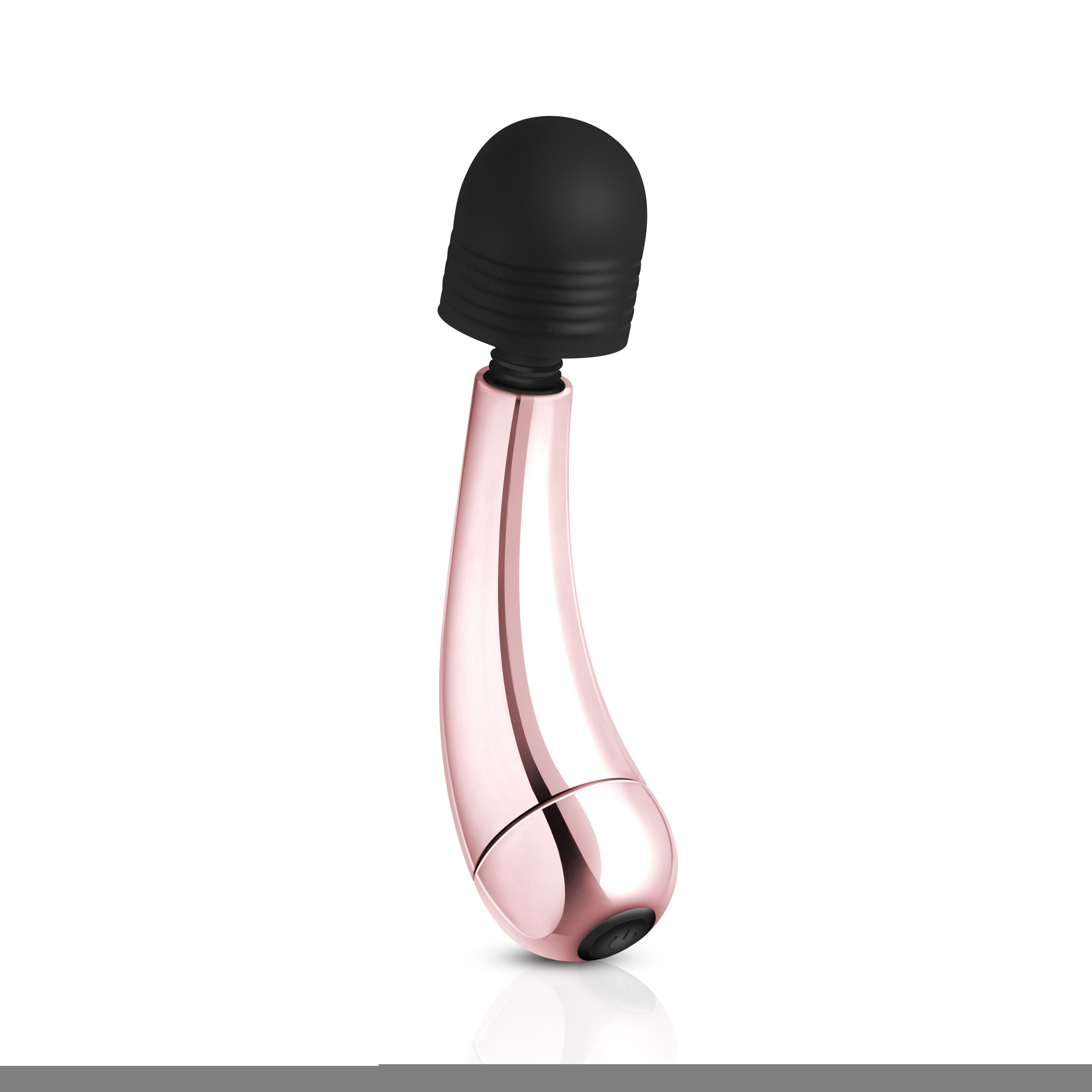 Rosy Gold Nouveau Mini Curve Massager, Roze