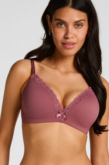 Hunkemöller Voorgevormde bh zonder beugel Lola Paars