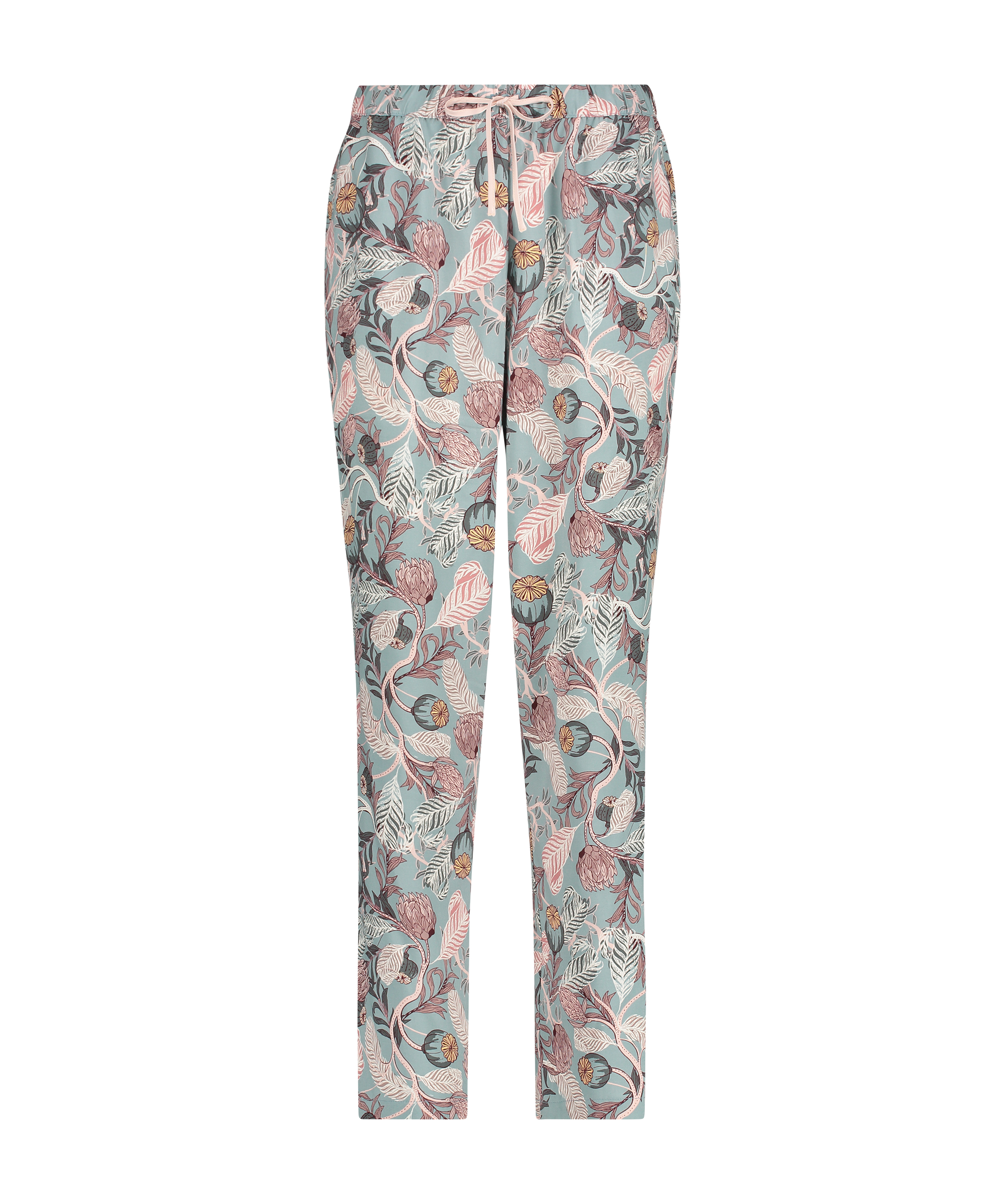 Petite pyjama broek Woven, Blauw, main