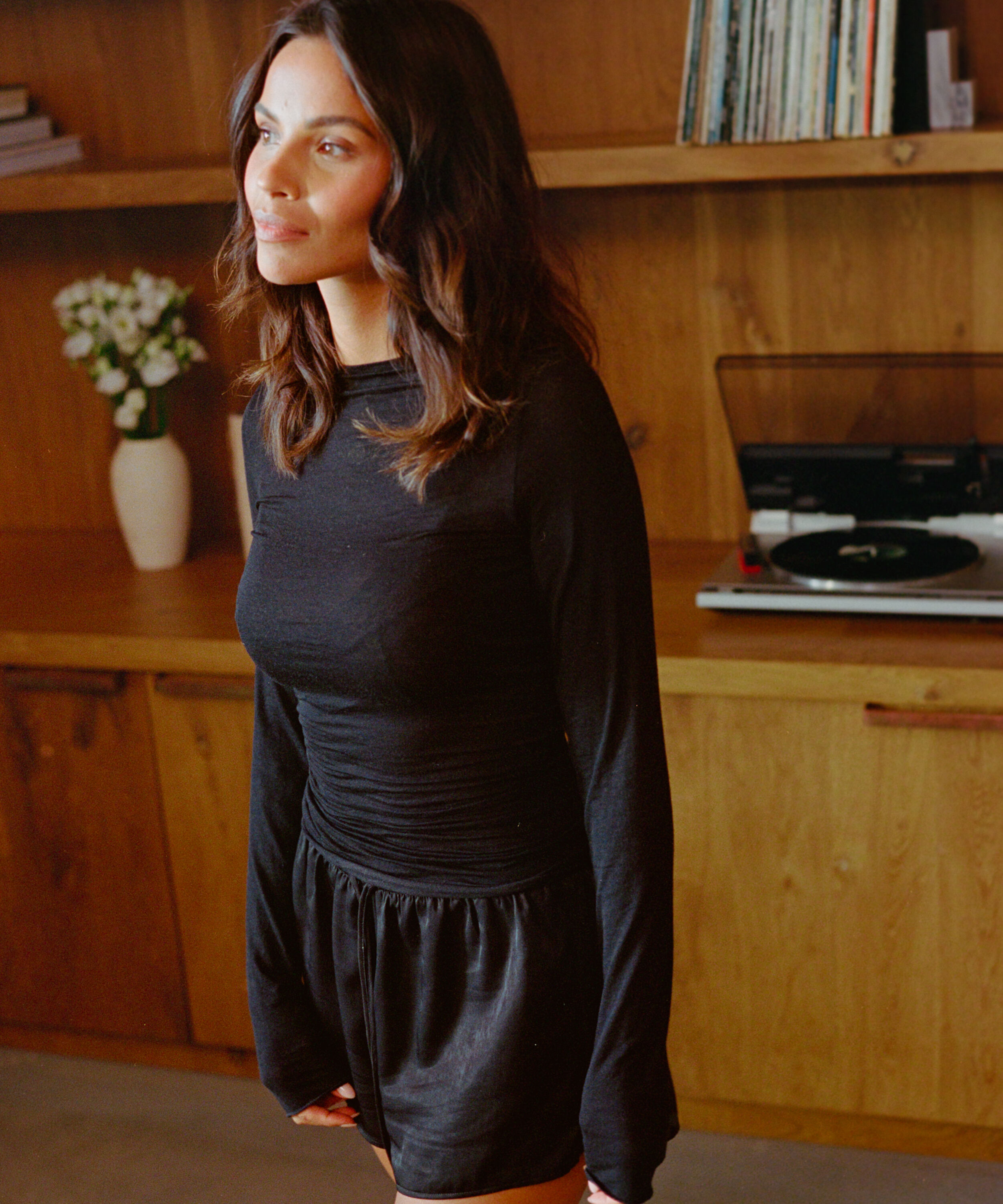 Minimal satijnen short