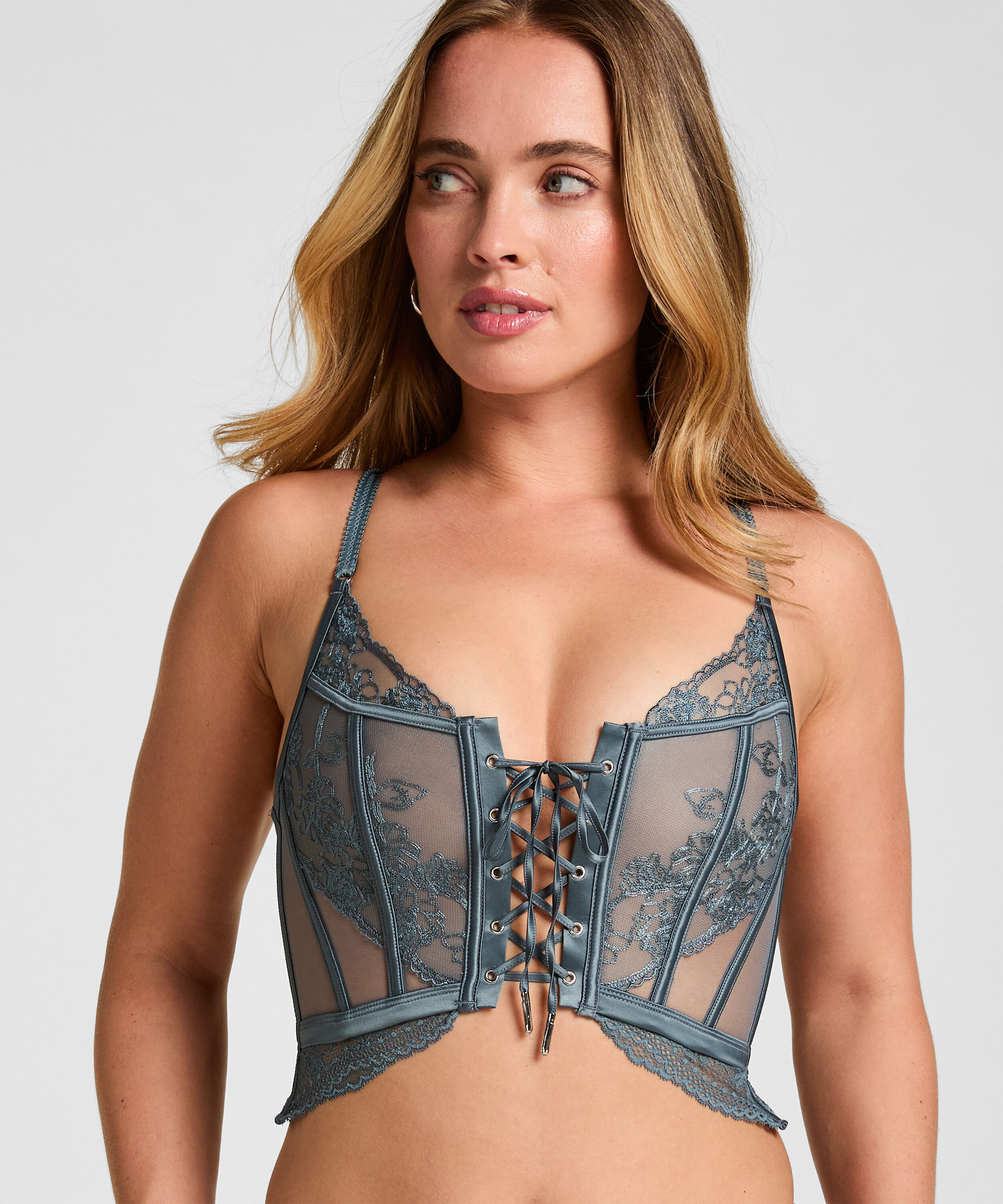 Bustier Nola, Blauw