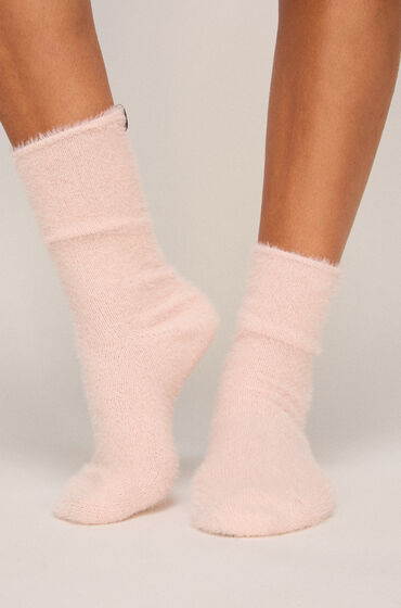 Hunkemöller 2P LUREX COSY SOCKS Oranje