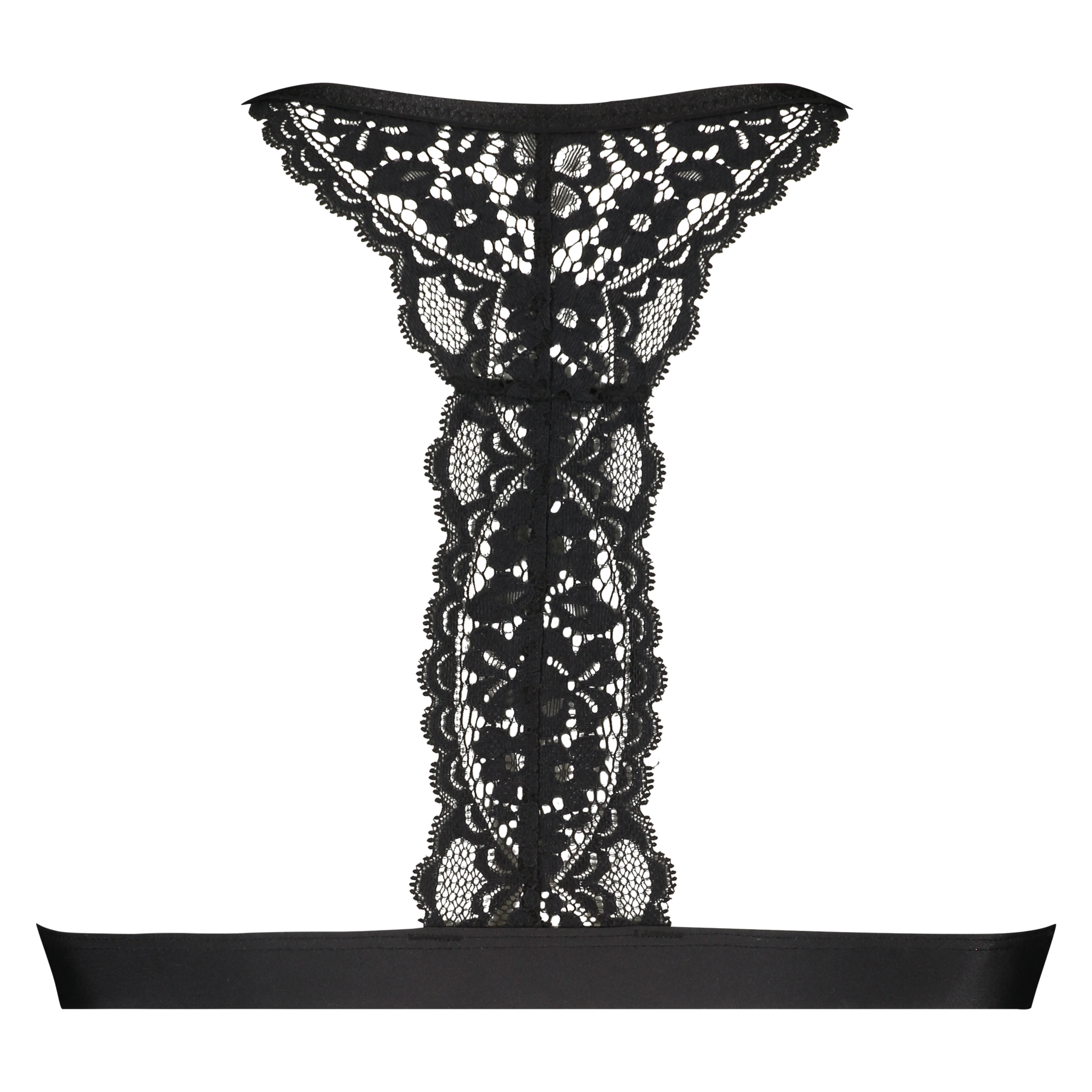 Voorgevormde triangle bralette Marina, Zwart, main