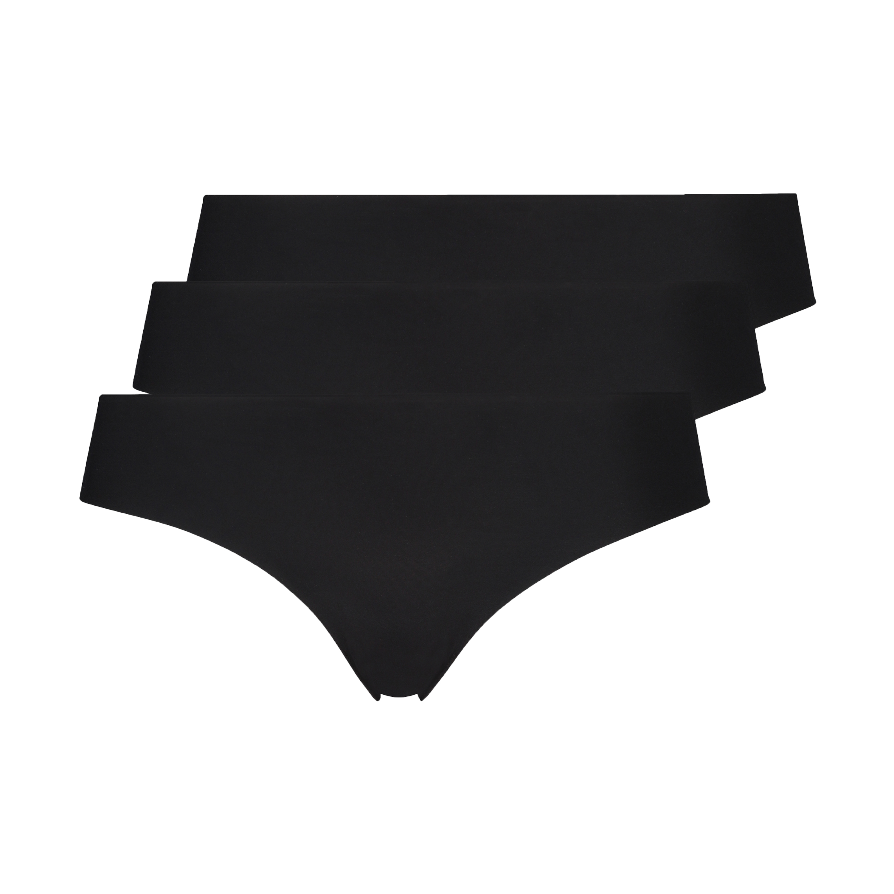 Invisible Brazilian Lace Back, Zwart, main