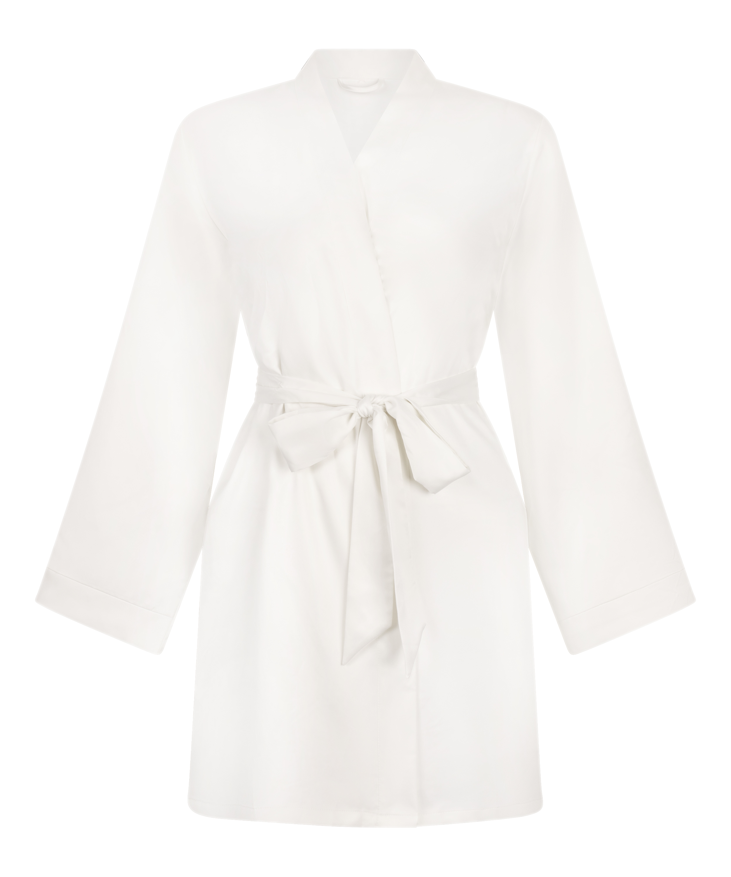 Nuofengkudu Uniseks badjas satijn lange kimono ochtendjas lichte saunamantel, zwart, XXL