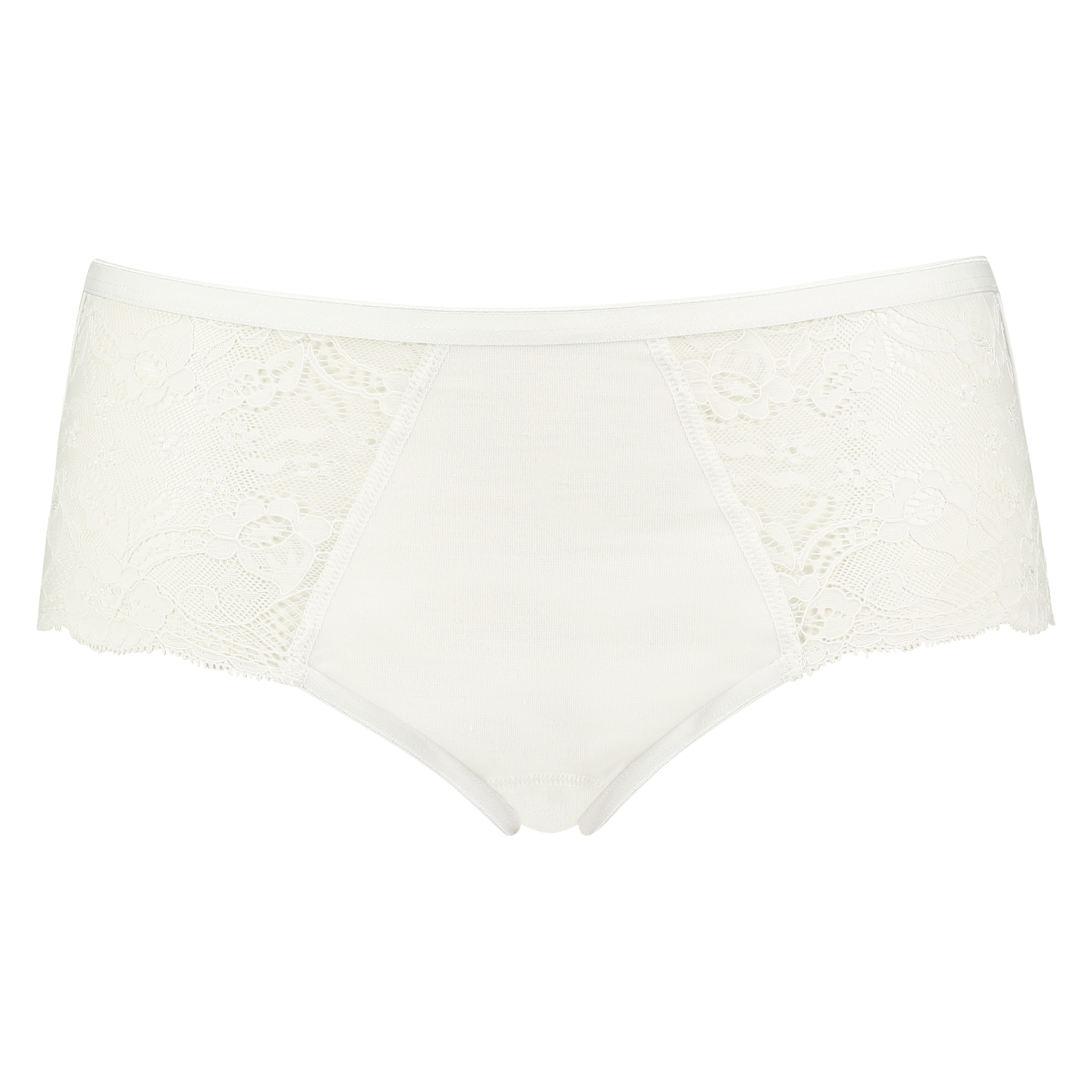 Superslip Lace Midi, Wit, main