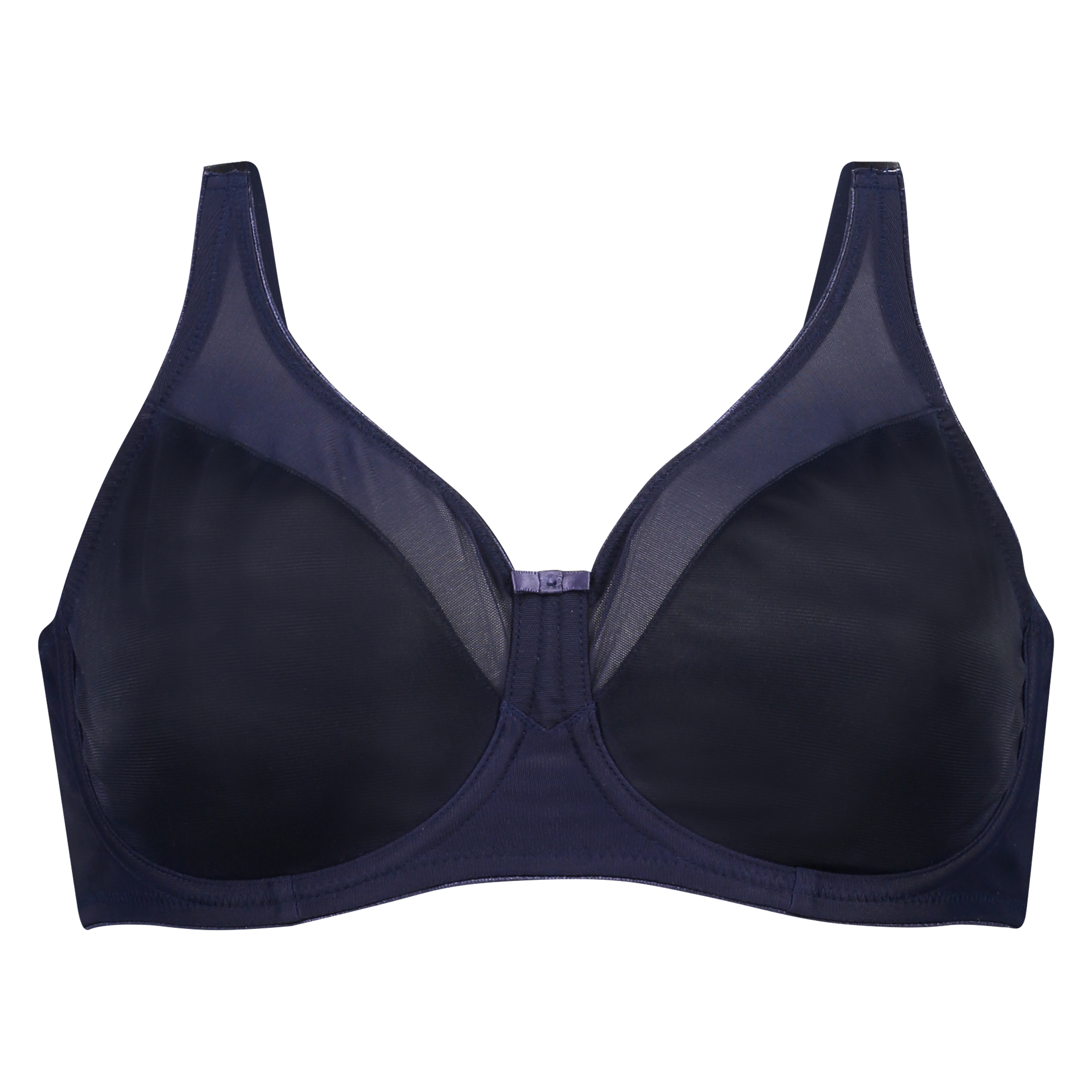 Niet-voorgevormde minimizer beugel bh Nina, Blauw, main