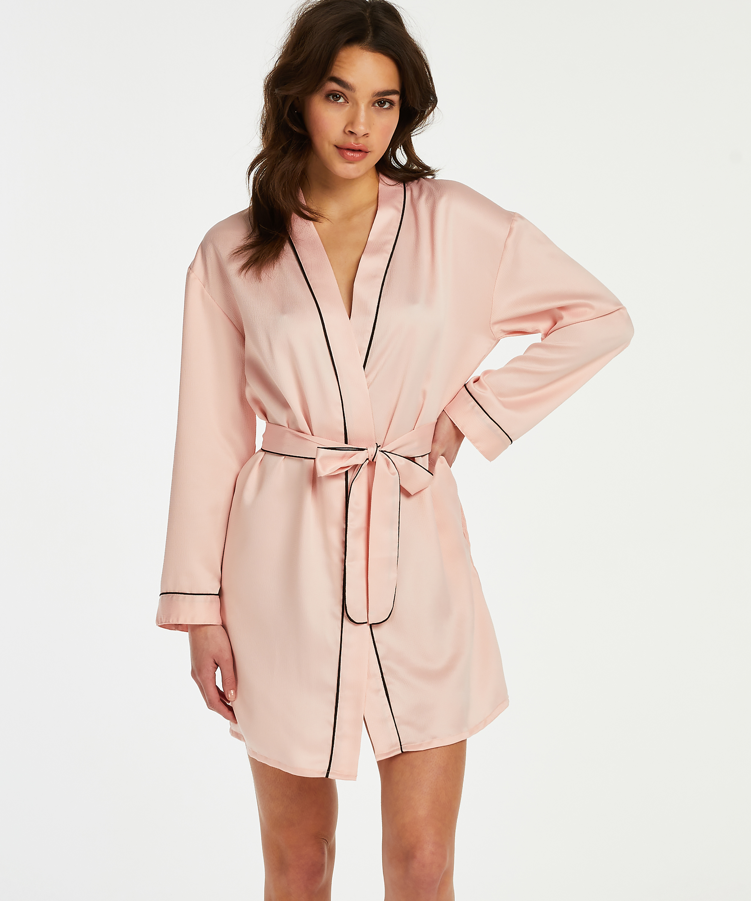 Kimono Satin, Roze, main