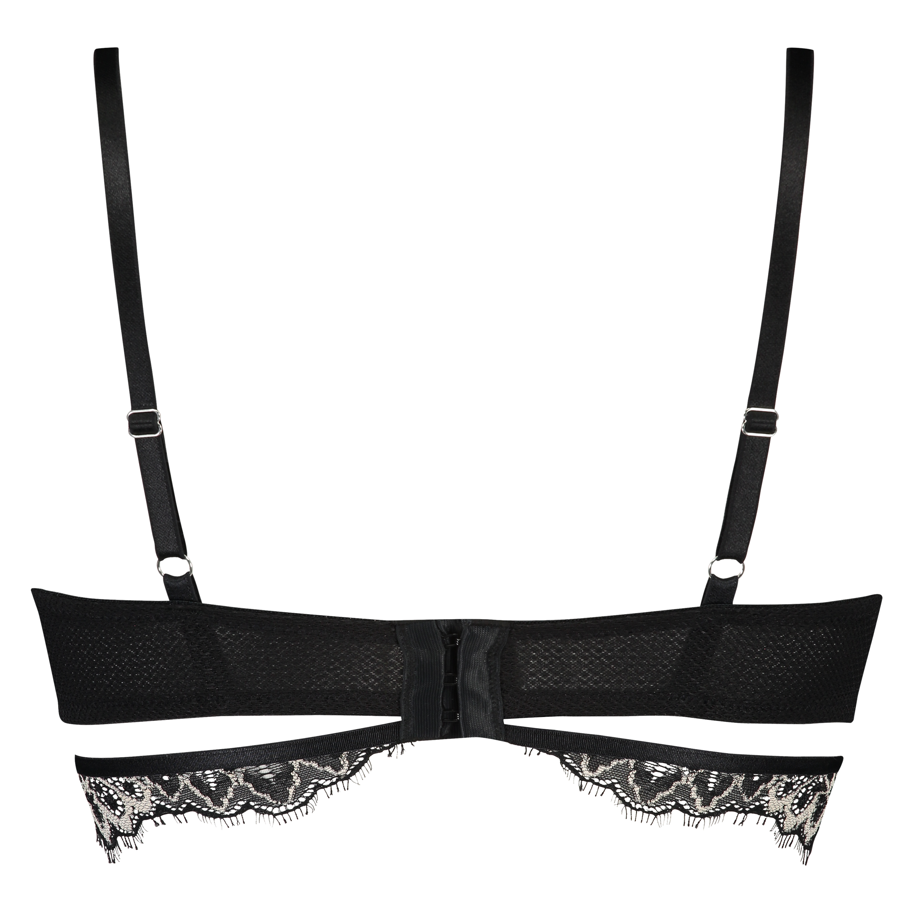 Voorgevormde push-up beugel bh Ilana, Zwart, main