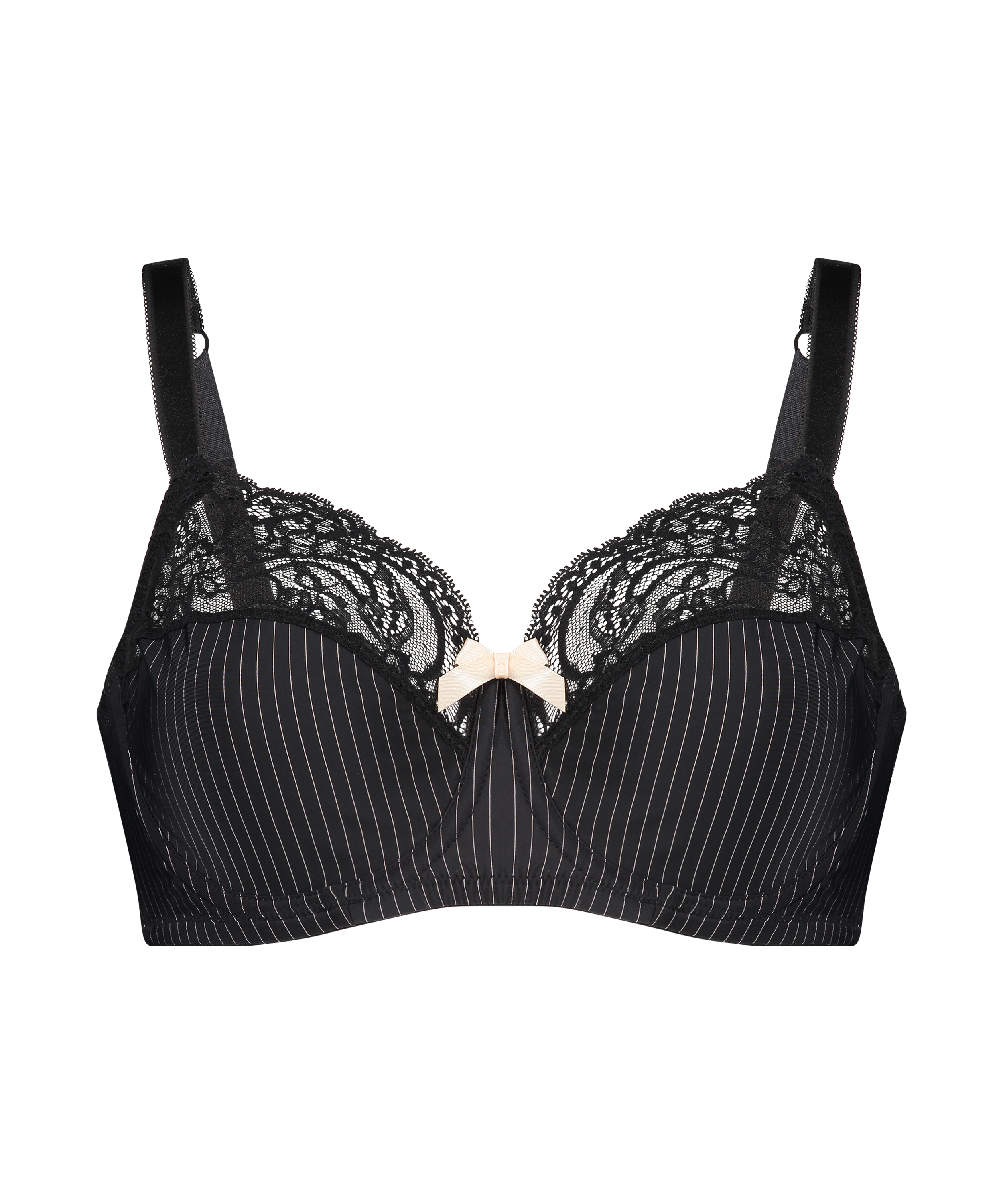 Niet-voorgevormde beugel bh Adalyn, Zwart, main